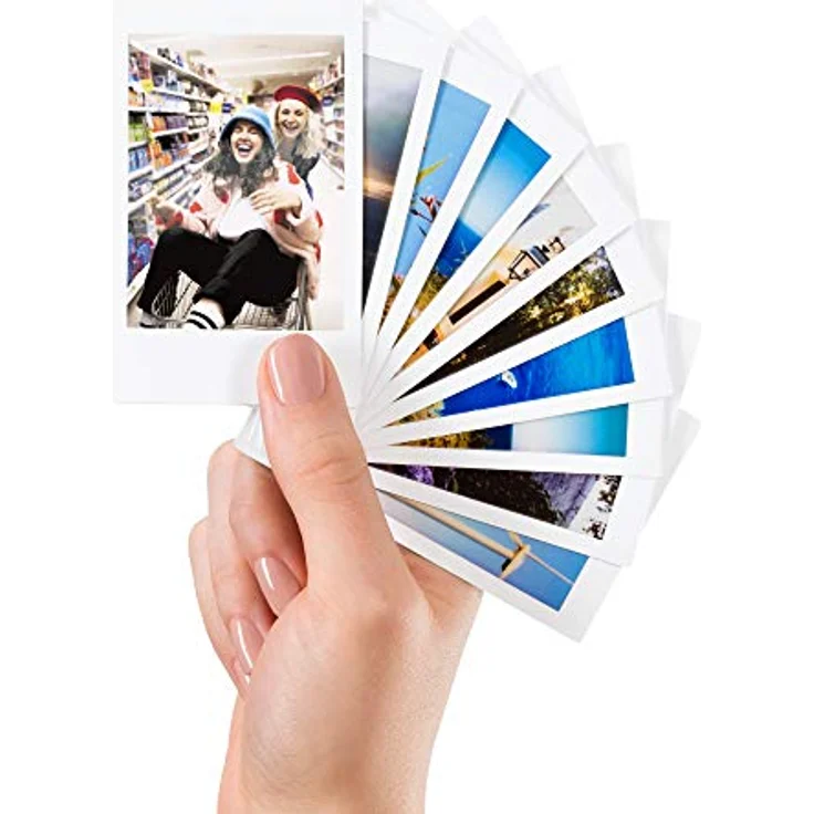 Fujifilm Instax Mini Instant Film, 1x 10 Blatt (10 Blatt), Weiß – Bild 5