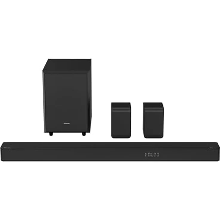 Hisense AX5125H - 5.1.2-Kanal-Soundbar mit kabellosem Subwoofer, Dolby Atmos, Super Bass, Bluetooth 5.3 – Bild 2