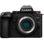 Panasonic LUMIX G9 Mark II Micro Four Thirds spiegellose Kamera, 25,2MP, 4K 120p/100p & 5,7K 30p/25p, Phasen-Hybrid-AF, 5-Achsen-BIS, OLED LVF, WLAN, Bluetooth, HDMI, nur Gehäuse, Schwarz