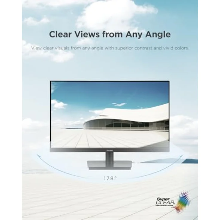 ViewSonic VA3208-4K-HD 32 Zoll 4K UHD Monitor with HDR 10 and Dual HDMI and DisplayPort – Bild 3