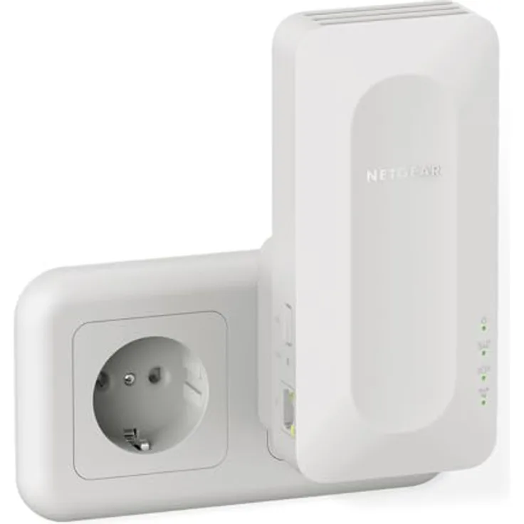 Netgear AX3000 Dual-Band WiFi 6 Mesh Repeater, 2400 Mbit/s, 600 Mbit/s, WPA3-Verschlüsselung, für bis zu 140 m²