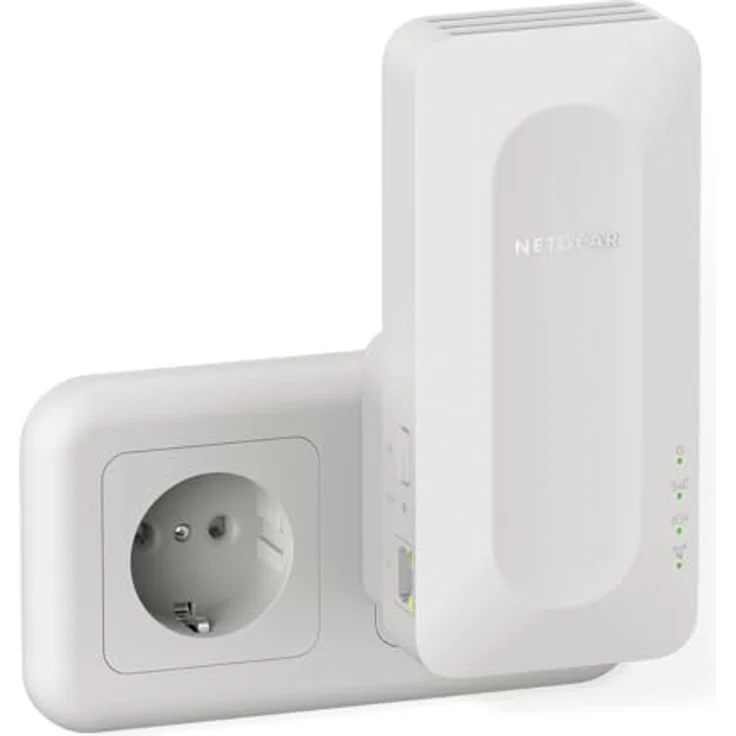 Netgear AX3000 Dual-Band WiFi 6 Mesh Repeater, 2400 Mbit/s, 600 Mbit/s, WPA3-Verschlüsselung, für bis zu 140 m² – Bild 1