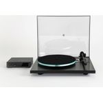 Rega Planar 3 RS Plattenspieler, HPL-Plinth dunkel, RB330 Tonarm, Nd5 MM-System, Aluminium-Oberfläche