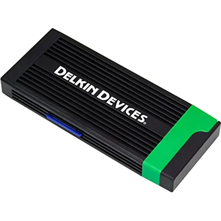 Delkin DELKIN USB 3.2 CFexpress Typ B & SD UHS-II Speicherkartenleser, Schwarz (DDREADER-56) – Bild 2