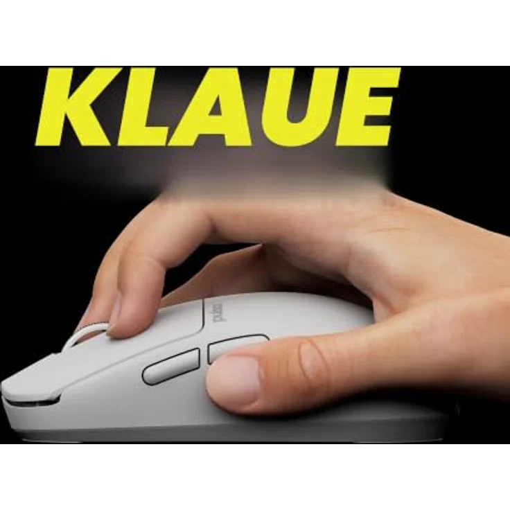 Pulsar X2N CRAZYLIGHT Mini Wireless Gaming Maus, 32.000 DPI, ultraleicht, Uyuni White – Bild 4