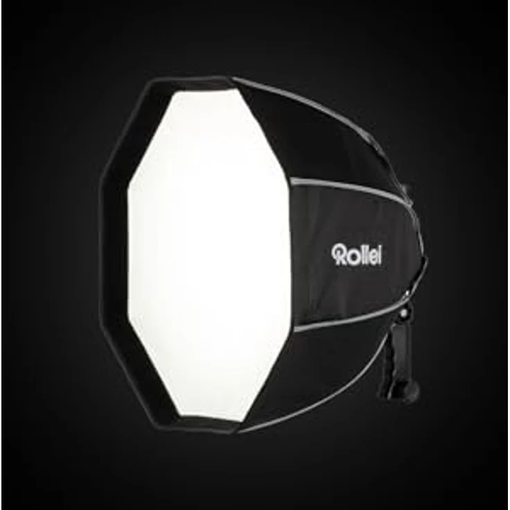 Rollei Softbox für Aufsteckblitze 50 cm – Perfekte Ausleuchtung, Hohe Kompatibilität, Weiches Licht, Einfache Montage, Kompakt & Leicht, Inklusive Diffusor & Grid – Bild 2