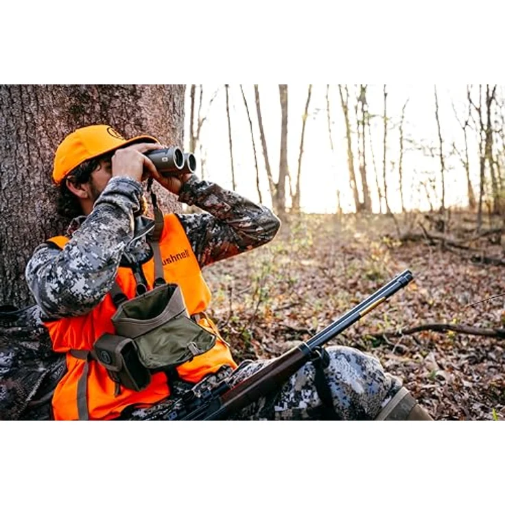 Bushnell R5 Fernglas, 10x42mm, HD-Optik, wasserdicht mit EXO Barrier-Beschichtung, Ranger Green – Bild 10