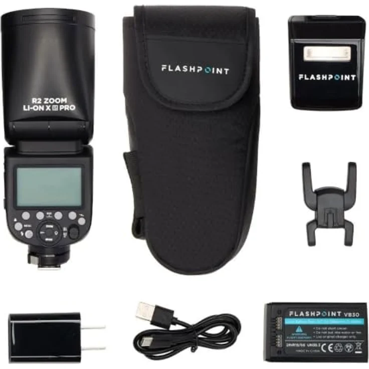 Godox V1PRO-O Aufsteckblitz für Panasonic und Olympus, Leitzahl 76, abnehmbares Blitzmodul, schwarz – Bild 6