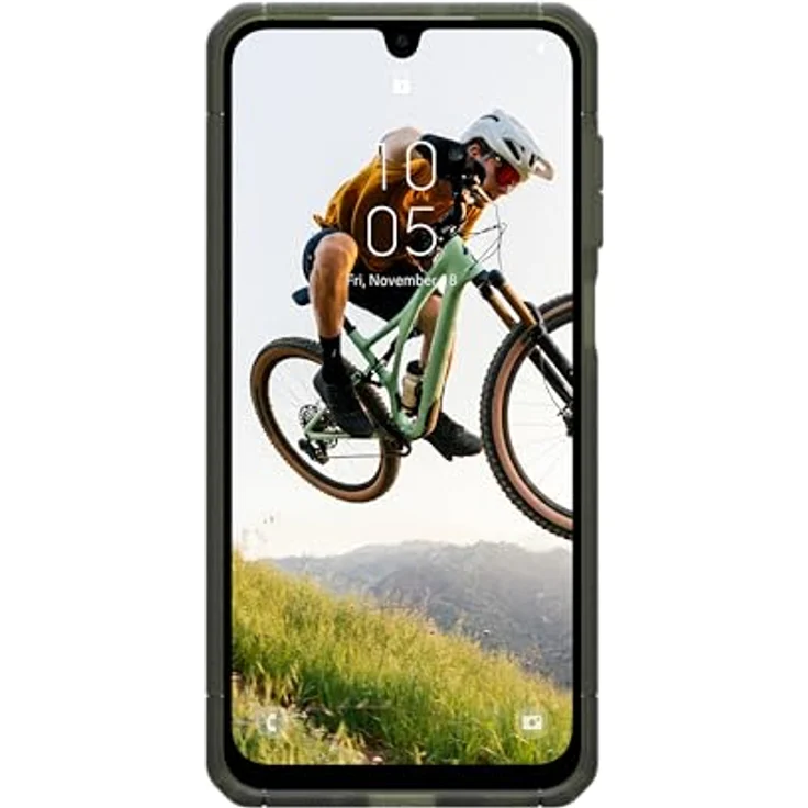 URBAN ARMOR GEAR Scout Case für Samsung Galaxy A17 / A17 5G, sturzfest nach Militärstandard, Displayschutz durch erhöhten Rand, Olive – Bild 3