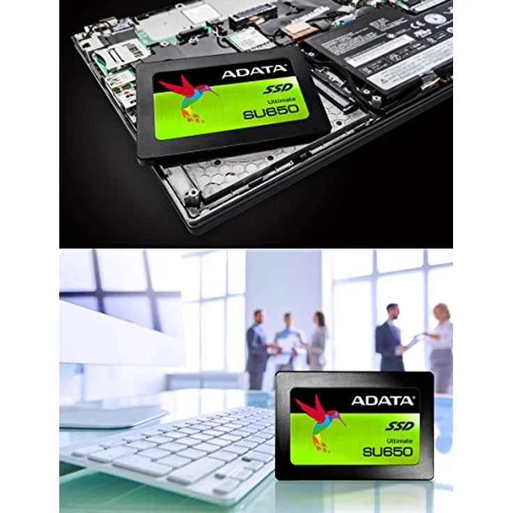 ADATA Ultimate SU650 - Solid-State-Disk - 240 GB - intern - 2.5 Zoll (6.4 cm) - SATA 6Gb/s (ASU650SS-240GT-C) – Bild 10