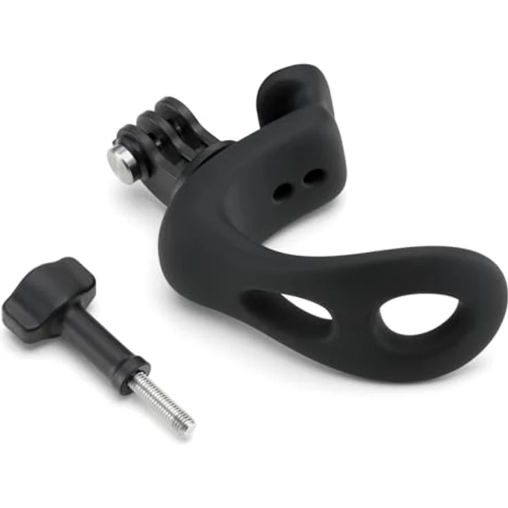 DJI Osmo Flexibler Halter, Kompatibilität: Osmo Action 5 Pro, Osmo Action 4, Osmo Action 3, DJI Action 2, Flexibles Silikon, Schwarz – Bild 2