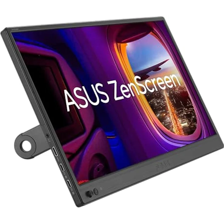 ASUS ZenScreen MB169CK - 15,6 Zoll tragbarer USB Monitor - Full HD 1920x1080, Dual Typ-C, Mini HDMI, Autorotation, leichtes Design, 360° Kickstand, ZenScreen Sleeve - IPS Panel, 16:9, entspiegelt – Bild 2