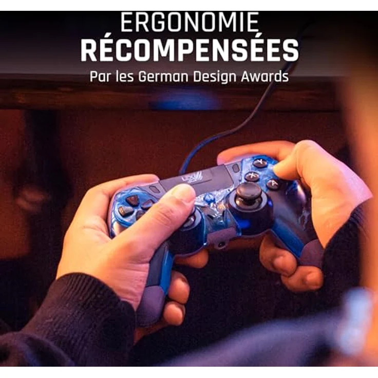 Lexip Manette Sasuke Design By Tsume, Kabelloser Gaming Controller mit D-Pad, Mehrfarbig – Bild 5