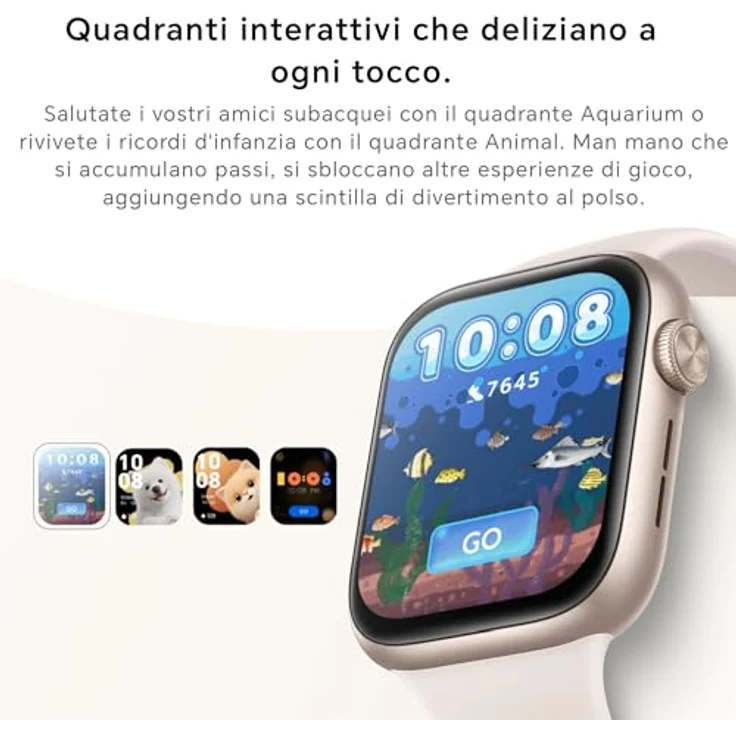 HONOR Watch 5, Smartwatch mit 15 Tage Akkulaufzeit und präzisem GPS-Tracking, beige – Bild 5