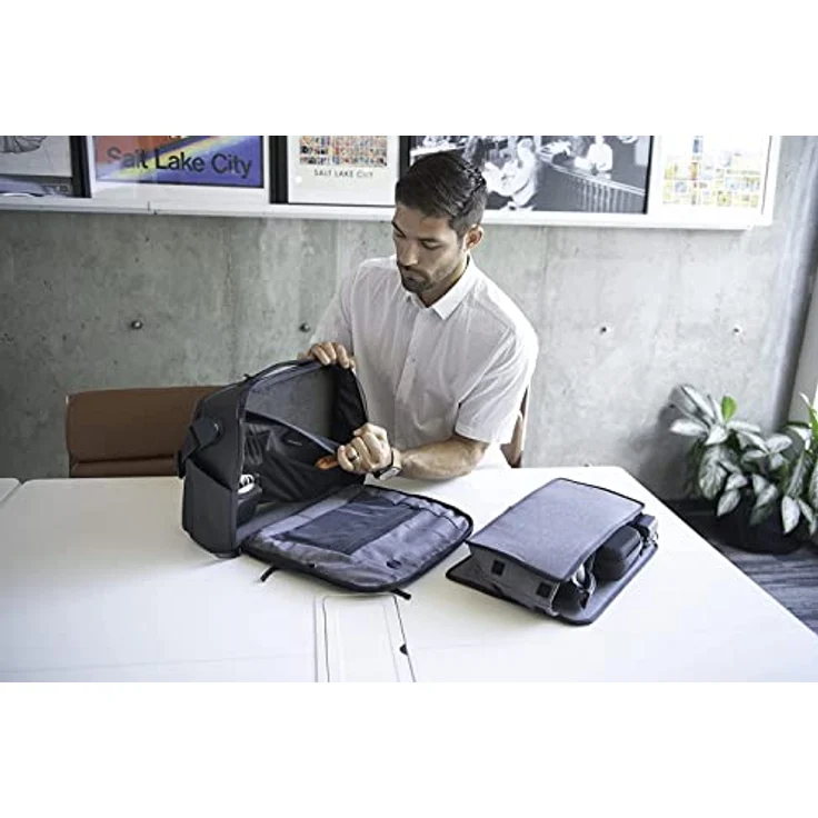 Gomatic Messenger Bag (16.30"), Notebooktasche mit Fidlock-Schnallen, Schwarz – Bild 7