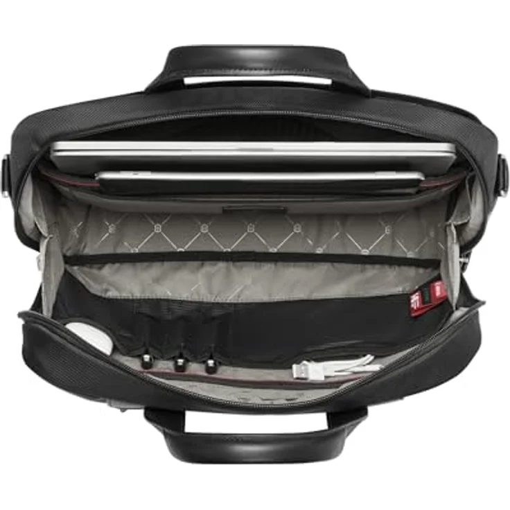 Victorinox Architecture Urban2 Briefcase, Business-Aktentasche mit 360-Grad-Schutz, 16 l, Schwarz – Bild 4