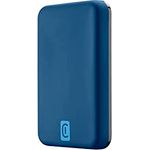Cellularline | Wireless Powerbank MAG 5000 | Tragbares Ladegerät kompatibel mit Mag Safe Ökosystem - Kapazität 5000 mAh - 7,5 W kabelloses Aufladen - 1 x USB-C 18 W - Für iPhone 12 und höher - Blau