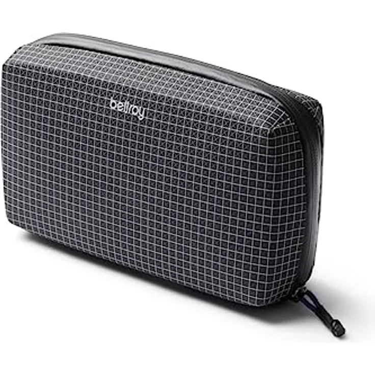 Bellroy Tech Kit, Etui mit Reißverschluss für Tech Accessoires, wasserabweisend, Arcade Gray