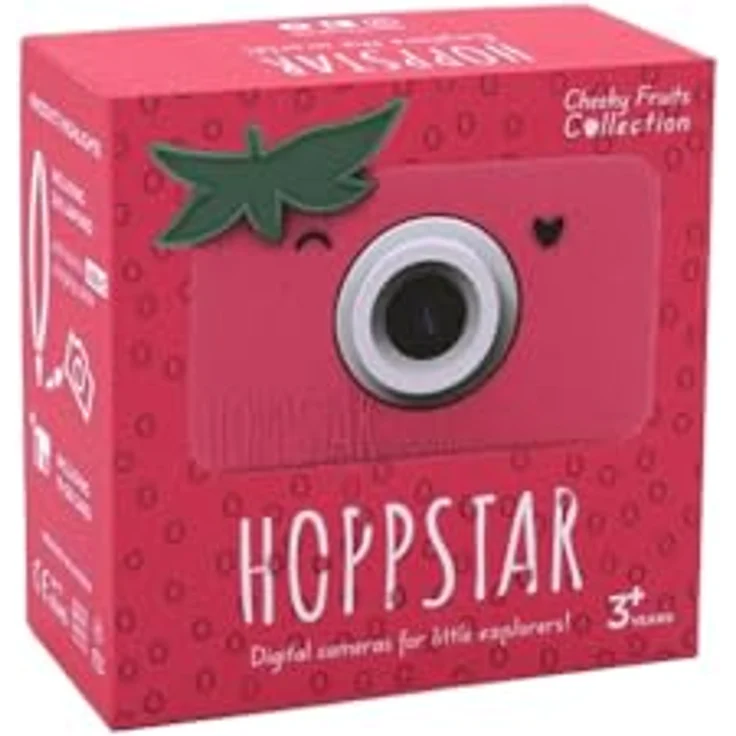 Hoppstar Rookie Strawbella Digitale Kinderkamera - Erdbeere 12443, Silikon Material – Bild 4
