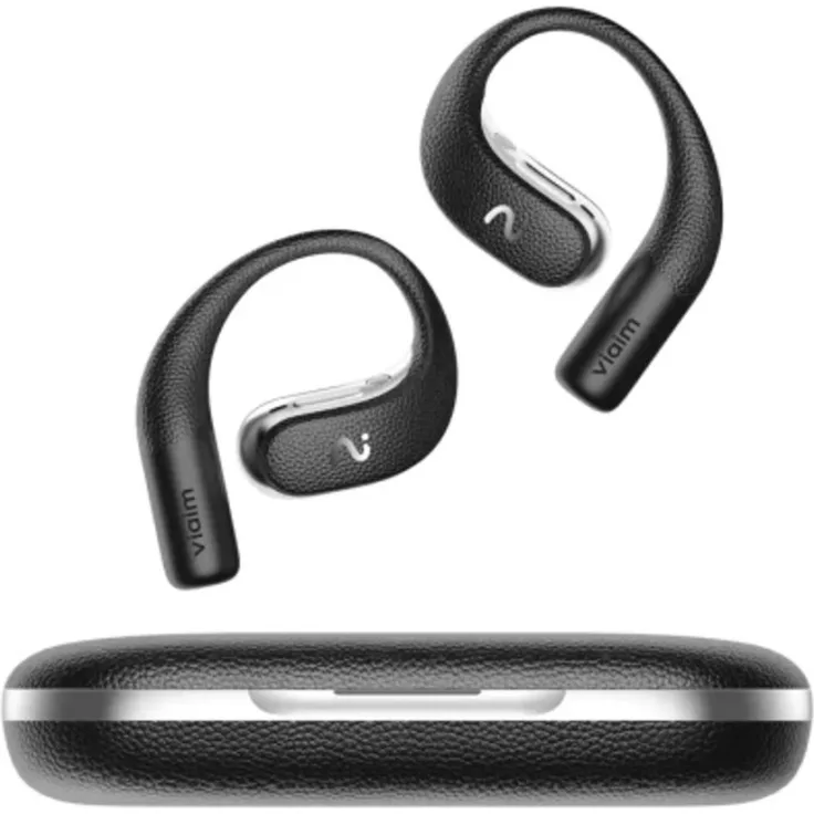 Wisam VIAIM Open Note KI-Ohrhörer mit Diktiergerät, Bluetooth Ver. und ergonomischem Design, Schwarz