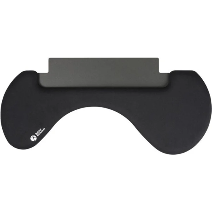 Bakker Elkhuizen ErgoSlider Plus, Unterarmstütze für Tastatur, Schwarz/Dunkelgrau/Gelb