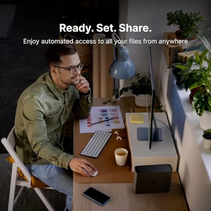 Synology BeeStation 4TB, NAS mit 1x Gb LAN, persönliche Cloud-Speicherlösung mit automatischer Sicherung – Bild 4