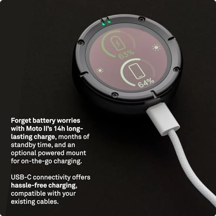 Beeline Moto Anniversary Edition Navigationssystem, GPS mit hochauflösendem IPS-TFT Farbdisplay und kartenbasierter Turn-by-Turn-Navigation – Bild 7