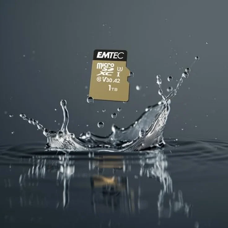 Emtec mSD 1TB UHS-I U3 V30 A2 SpeedIN (microSDXC, 1000 GB, U3, UHS-I), Speicherkarte, Braun – Bild 7