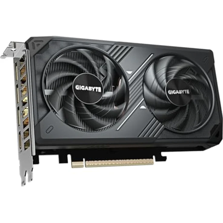 Gigabyte GeForce RTX 5060 WINDFORCE MAX OC 8G Grafikkarte – 8 GB GDDR7, 128 Bit, PCI-E 5.0, 2512 MHz, 3 x DisplayPort, 1 x HDMI, NVIDIA DLSS 4 – Bild 2