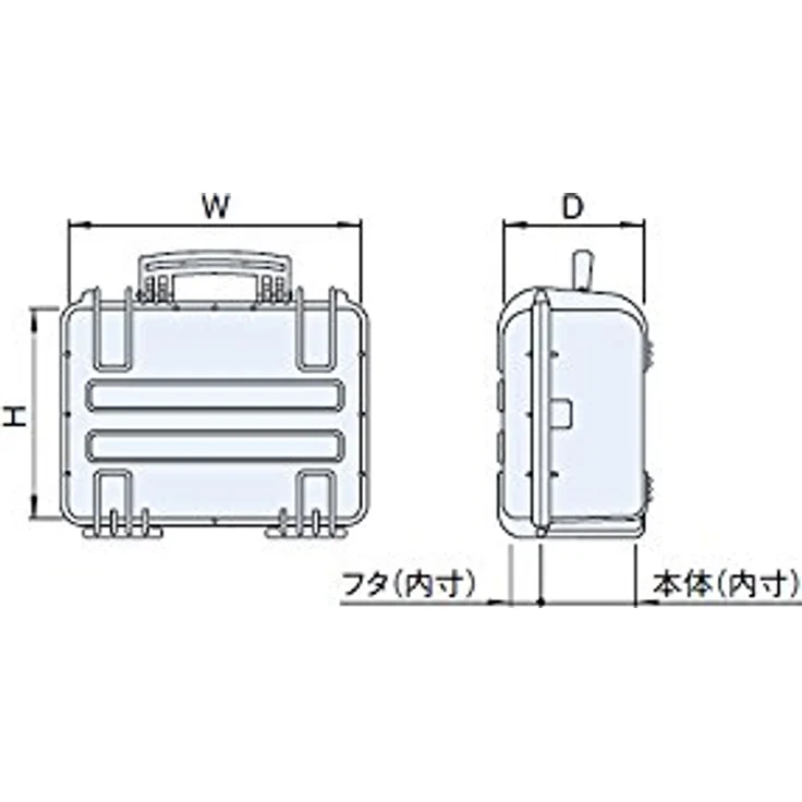 Explorer Cases Spezialkoffer Mod. 5823 WS, 58x44x22 cm, wasserdicht und stoßfest, Kameratasche in schwarz, 56.10 l – Bild 10