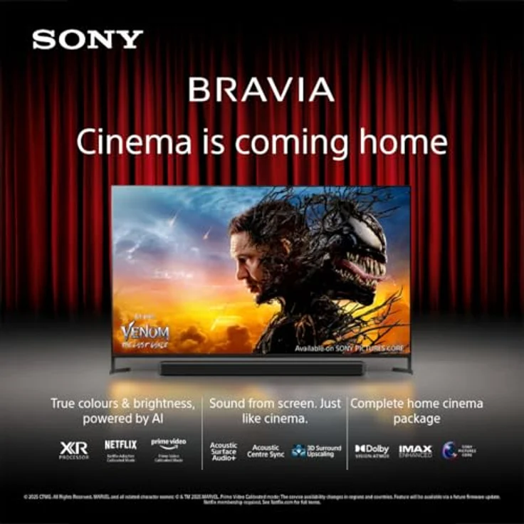 SONY BRAVIA 8 II K65 XR OLED TV (65 Zoll / 164 cm, 4K, SMART TV) – Bild 2