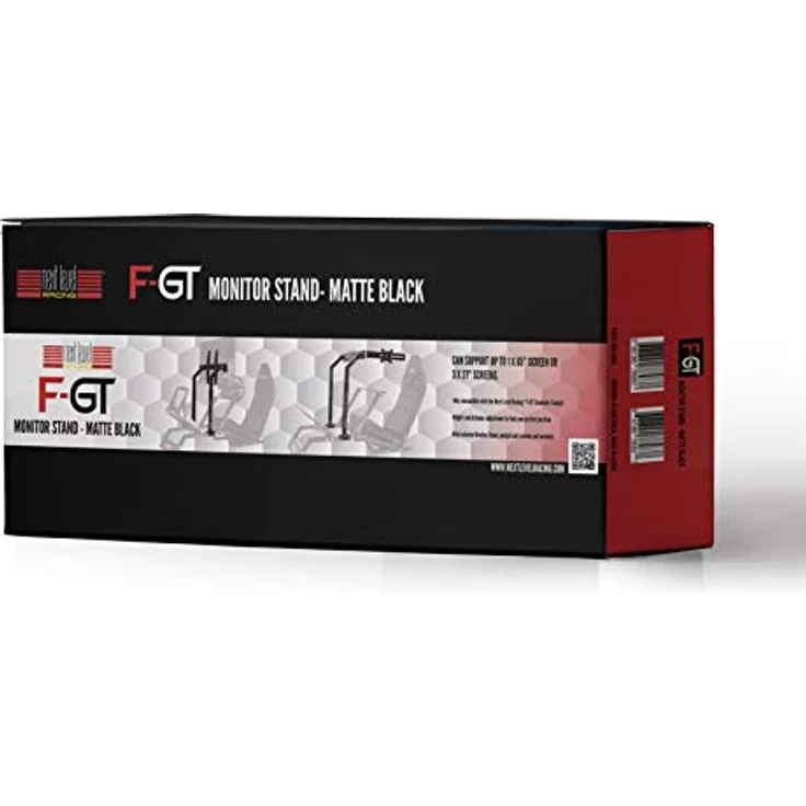 Next Level Racing Monitor Stand für F-GT Simulator Cockpit, für bis zu 3x 27 Zoll oder 1x 65 Zoll Monitore, robuste Stahlkonstruktion, schwarz – Bild 2