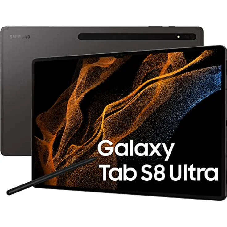 TABLET SAMSUNG GALAXY TAB S8 ULTRA 14.6" 256GB RAM 12GB +5G BLACK ITALIA SM-X906BZAEEUE – Bild 1