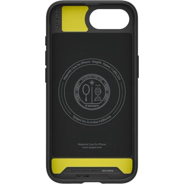 Spigen für iPhone 16e Hülle Rugged Armor MagFit Hülle, Kompatibel mit MagSafe Zubehör - Matte Black – Bild 4