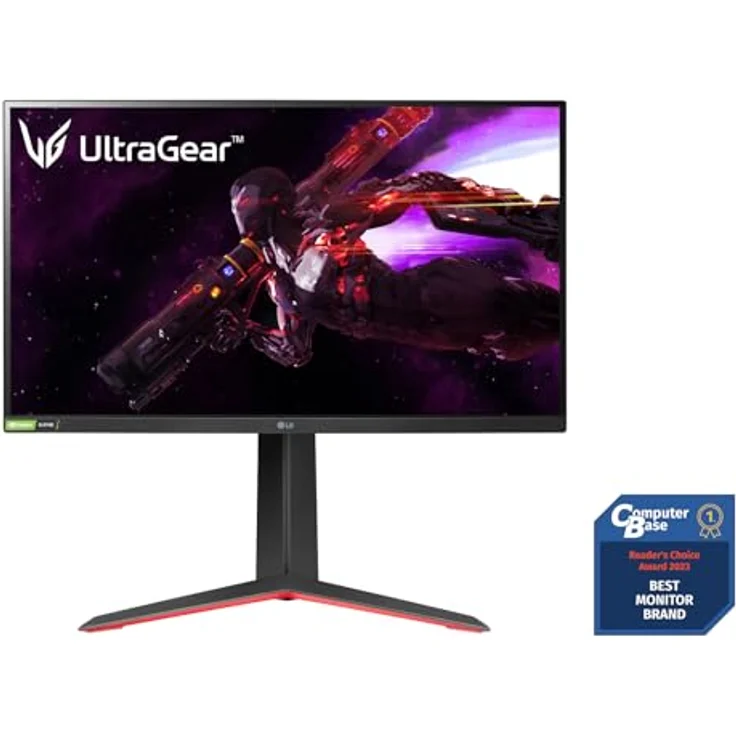 LG Electronics 27GP850P-B Ultragear™ Gaming Monitor 27'' (68cm), QHD, Nano IPS, HDR400, 1ms GtG, Min. 60 Hz, NVIDIA G-Sync™, AMD FreeSync™- Schwarz – Bild 2