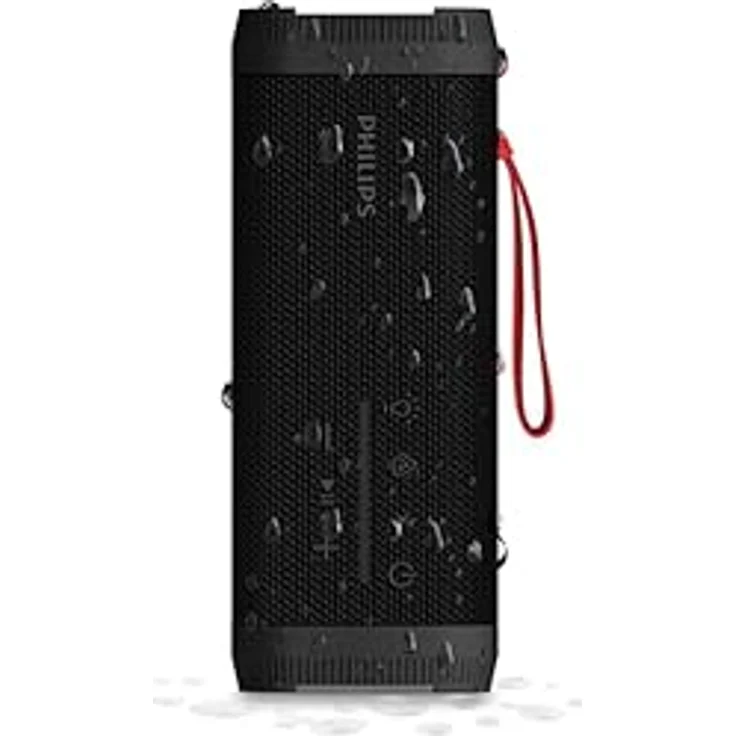 Philips TAS5000EB Kabelloser Bluetooth-Lautsprecher, 70 W, wasserdicht, 24 Stunden Wiedergabe, RGB-LED-Beleuchtung, Schwarz – Bild 5