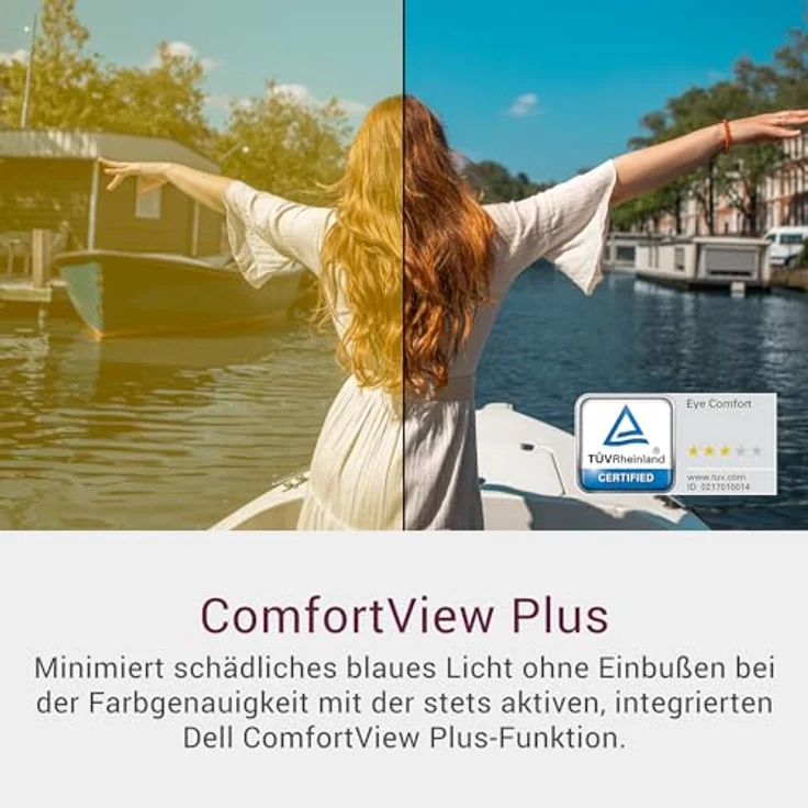 Dell 27 Monitor SE2725HM Monitor 27 Zoll Full HD (1920x1080), 100Hz, IPS, 5ms, Neigbar, Comfortview Plus, Schwarz – Bild 5