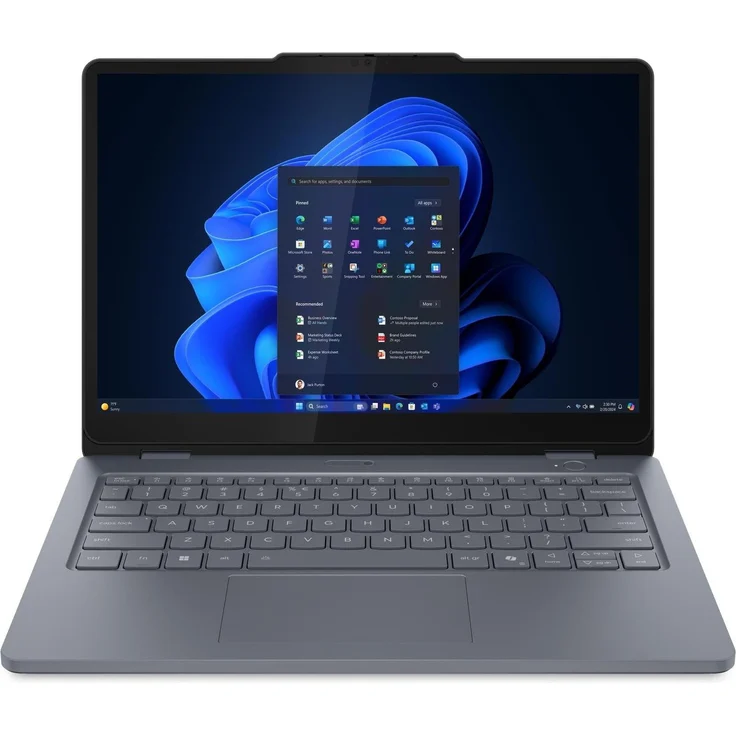 Lenovo 13w 2-in-1 Gen 3, 13.3" WUXGA-Touchscreen, Intel Core i5, 16 GB RAM, 64 GB Speicher, grau – Bild 1