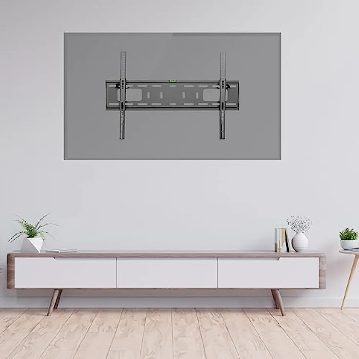 CAVO TV-Wandhalterung 37-70 Zoll für Bildschirme bis zu 50 kg, Max VESA 600 x 400 mm neigbare TV Halterung für LCD/LED/Plasma Fernseher Flach&Curved – Bild 4