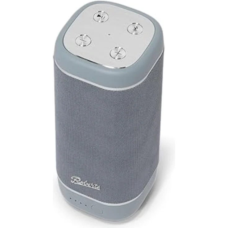 Roberts Reunion IPX7, wasserdichter Bluetooth-Lautsprecher mit 18 Stunden Akkulaufzeit, Himmelblau – Bild 3