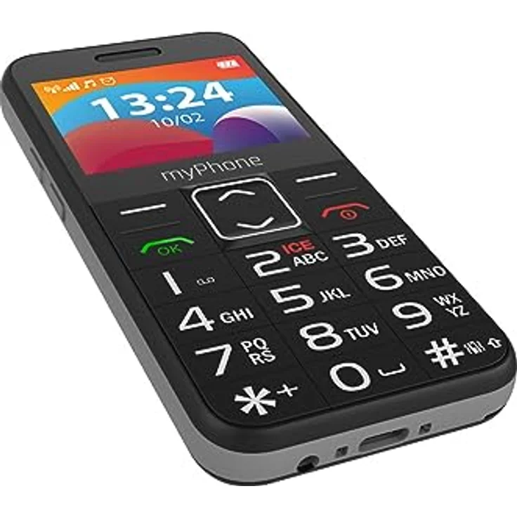 myPhone Halo 3 LTE Robustes Mobiltelefon für Senioren mit Ladestation großer 1400 mAh Akku SOS-Taste und Taschenlampe – Bild 4