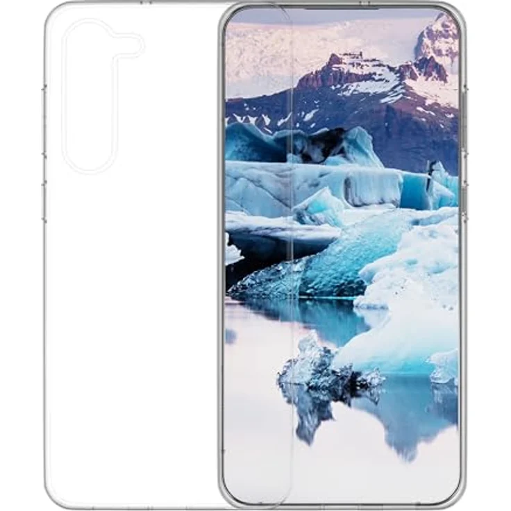 dbramante1928 Greenland Galaxy S23+ Clear, Handyhülle aus 100 % Recyclingmaterial mit Stoßschutz, 100 % klar und kabellade-kompatibel – Bild 1