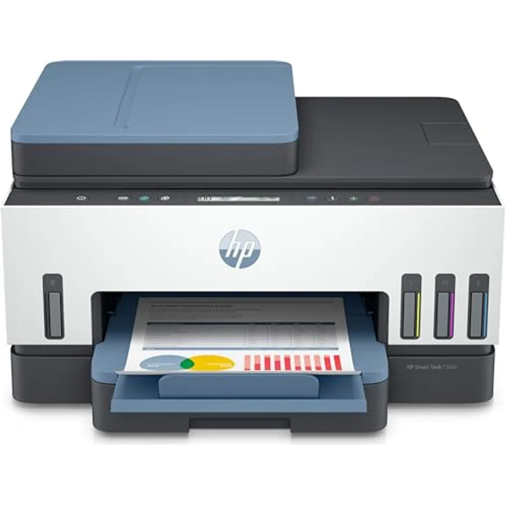 HP Smart Tank 7308, All-in-One Tintentank Multifunktionsdrucker mit WLAN, inklusive Original HP Tinte für bis zu drei Jahre – Bild 2