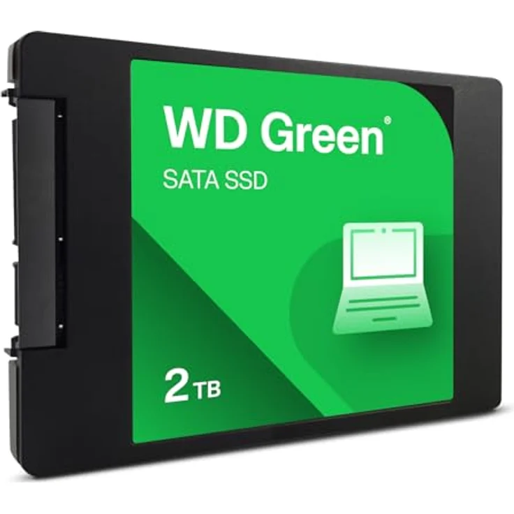 WD Green SATA SSD 2TB, 2.5 Zoll, schnelle Leserate bis 6 Gbit/s, kompakt, kosteneffiziente Speicherlösung – Bild 3