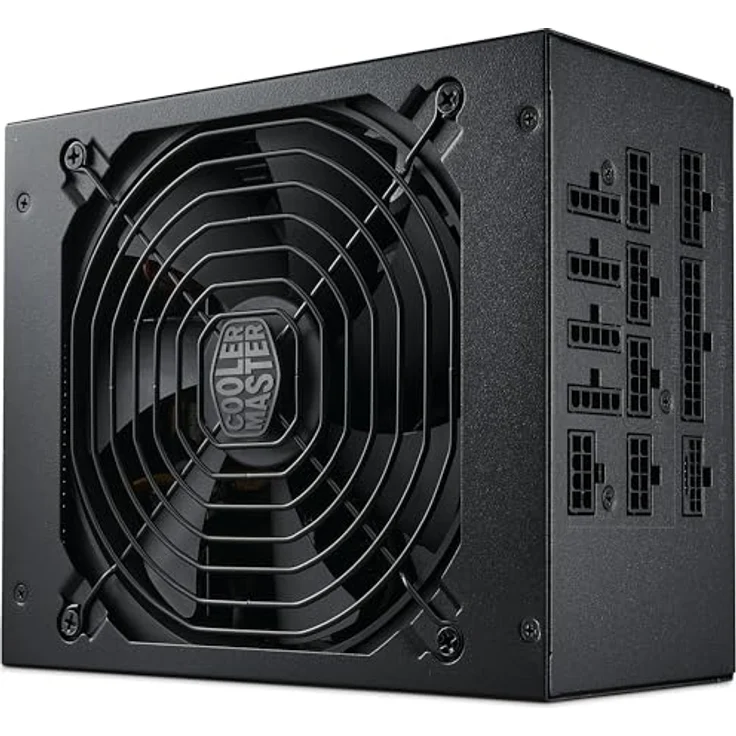 Cooler Master MWE Gold 1250 V2, Vollmodulares ATX 3.1 Netzteil, 80 Plus Gold, 1250 Watt, PCIe 5.1, 140 mm FDB-Lüfter, hohe Temperaturbeständigkeit bis 50 °C – Bild 2