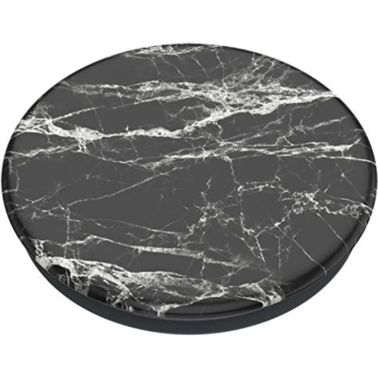 PopSockets PopGrip Basic, Ausziehbarer Sockel und Griff für Smartphones und Tablets, nicht austauschbar, Mod Marble Black – Bild 2