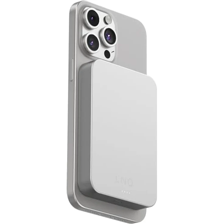Linq Connects Magnetische Kabellose Powerbank 10000 mAh, Schnelles Kabelloses Laden bis zu 15W, Schwarz – Bild 1