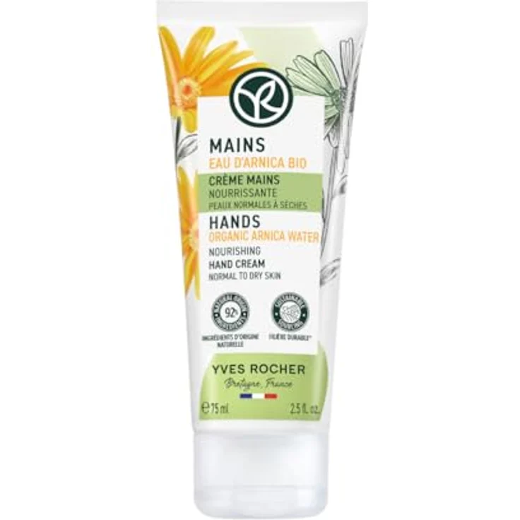Yves Rocher PUR ARNICA aufbauende Handcreme | intensive Handpflege für sehr trockene Haut | mit Bio-Arnika – Bild 1