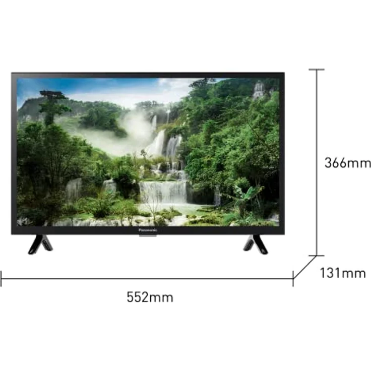 Panasonic TX-24LSW504 60 cm LED Fernseher (24 Zoll, HD Bright Panel, Media Player, HDMI, USB, Smart TV), schwarz – Bild 2