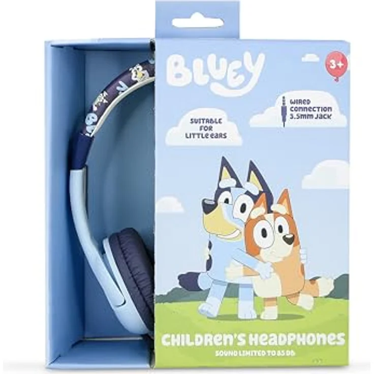 OTL Technologies - Bluey Childrens Headphones, Lärmsicherheit bis 85 dB, blau – Bild 2